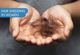 Hair shedding in women