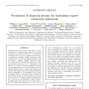 treatment of alopecia areata